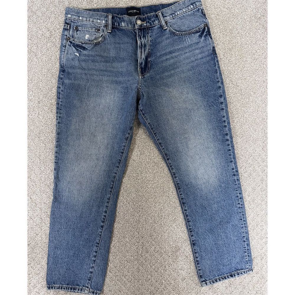 Lucky Brand Slim Fit High Waist Jeans Blue Size 36‎